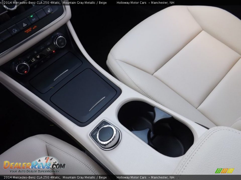2014 Mercedes-Benz CLA 250 4Matic Mountain Gray Metallic / Beige Photo #9