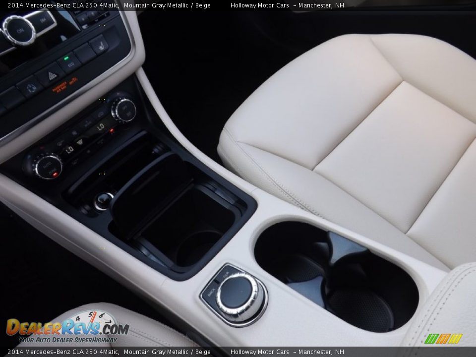2014 Mercedes-Benz CLA 250 4Matic Mountain Gray Metallic / Beige Photo #10