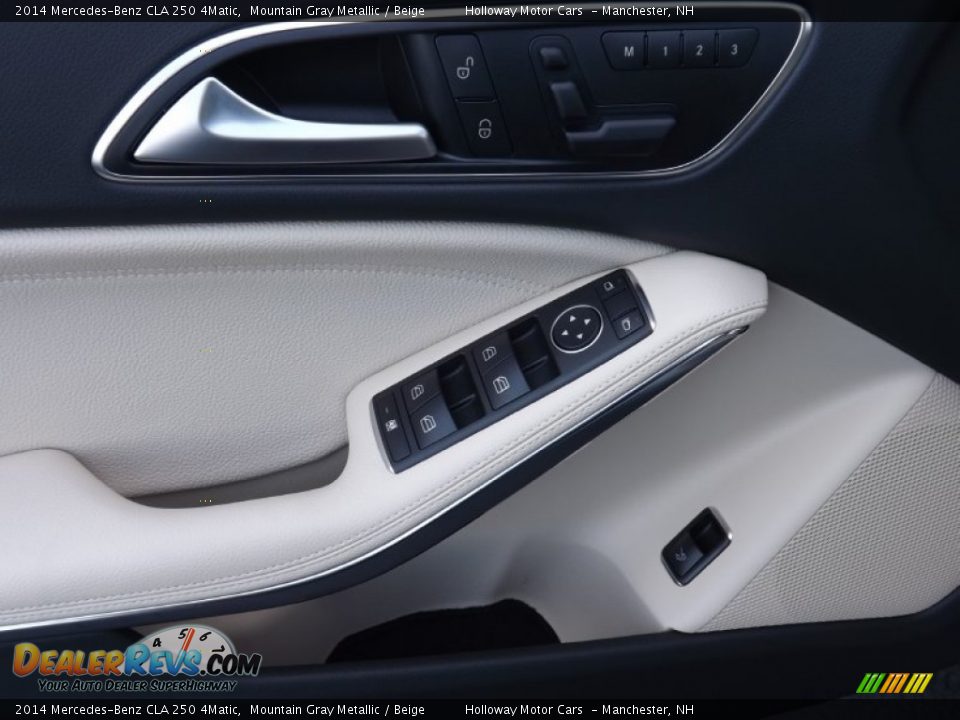 2014 Mercedes-Benz CLA 250 4Matic Mountain Gray Metallic / Beige Photo #14