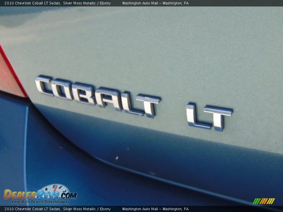 2010 Chevrolet Cobalt LT Sedan Silver Moss Metallic / Ebony Photo #9