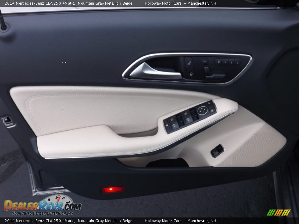 2014 Mercedes-Benz CLA 250 4Matic Mountain Gray Metallic / Beige Photo #15
