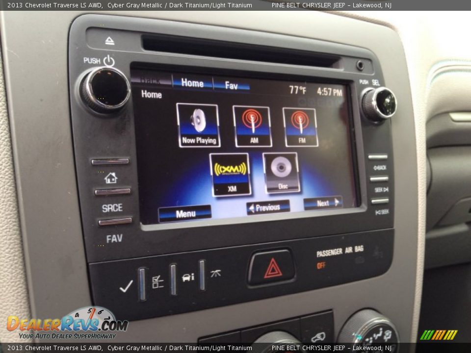 2013 Chevrolet Traverse LS AWD Cyber Gray Metallic / Dark Titanium/Light Titanium Photo #18
