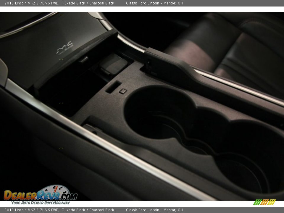 2013 Lincoln MKZ 3.7L V6 FWD Tuxedo Black / Charcoal Black Photo #18