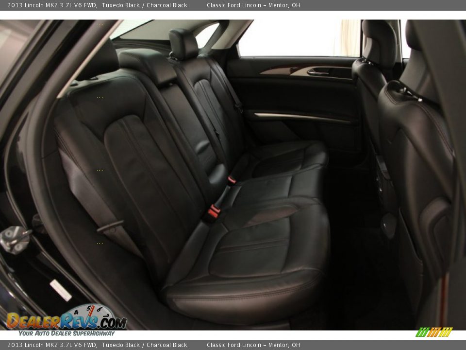 2013 Lincoln MKZ 3.7L V6 FWD Tuxedo Black / Charcoal Black Photo #20