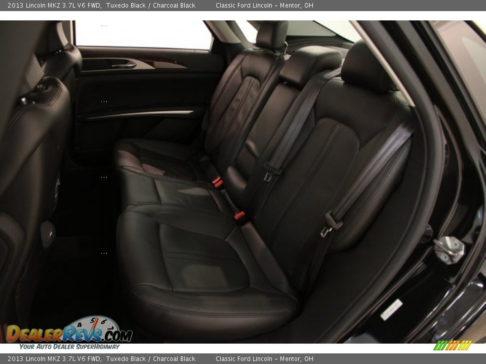 2013 Lincoln MKZ 3.7L V6 FWD Tuxedo Black / Charcoal Black Photo #21
