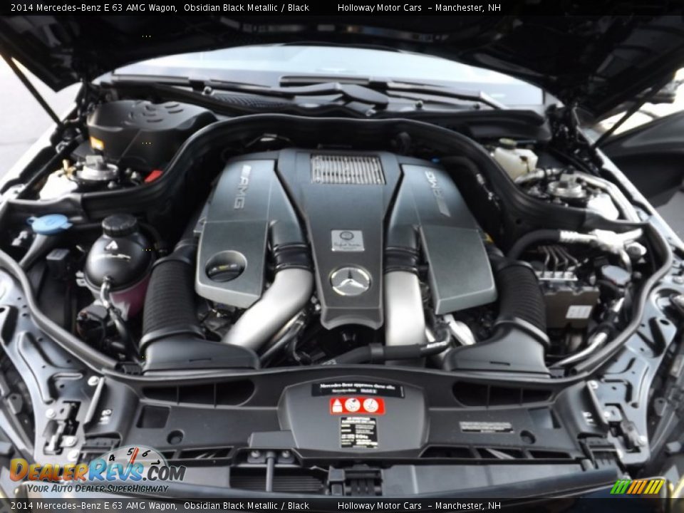2014 Mercedes-Benz E 63 AMG Wagon 5.5 Liter AMG Biturbo DOHC 32-Valve VVT V8 Engine Photo #28