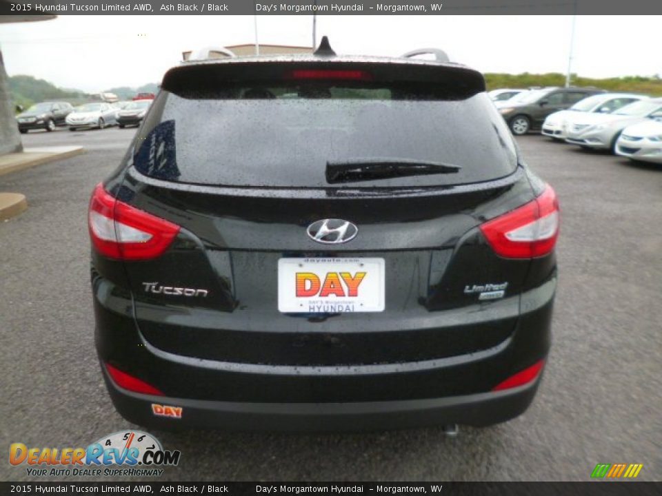 2015 Hyundai Tucson Limited AWD Ash Black / Black Photo #6