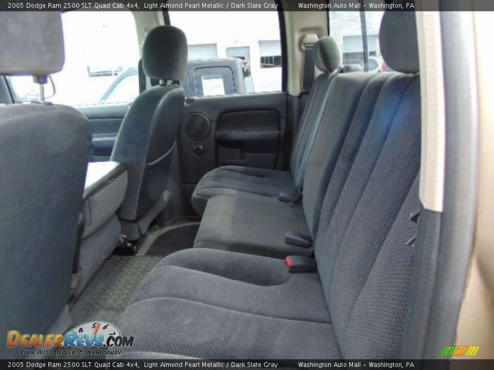 2005 Dodge Ram 2500 SLT Quad Cab 4x4 Light Almond Pearl Metallic / Dark Slate Gray Photo #17