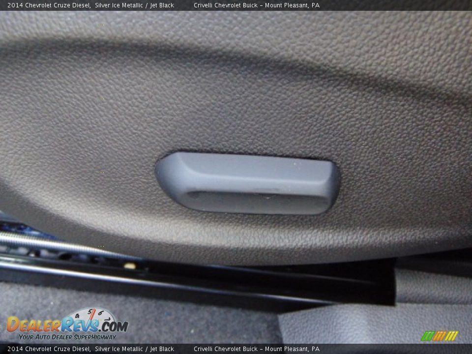 2014 Chevrolet Cruze Diesel Silver Ice Metallic / Jet Black Photo #11