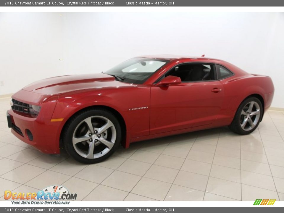 2013 Chevrolet Camaro LT Coupe Crystal Red Tintcoat / Black Photo #3