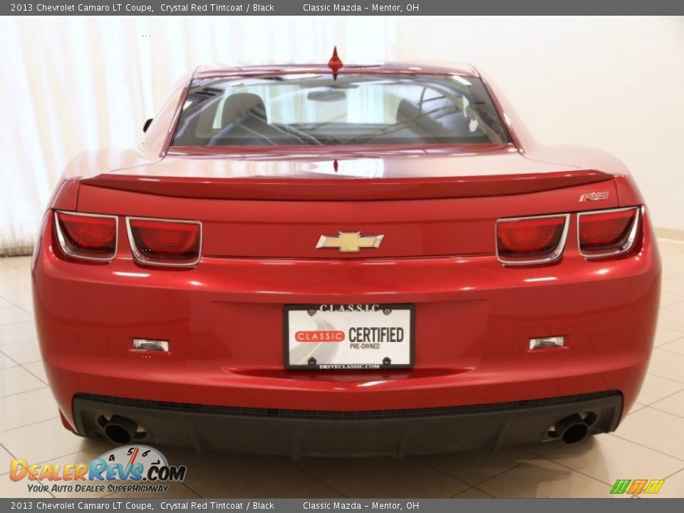 2013 Chevrolet Camaro LT Coupe Crystal Red Tintcoat / Black Photo #20