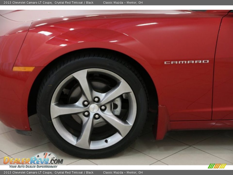 2013 Chevrolet Camaro LT Coupe Crystal Red Tintcoat / Black Photo #22