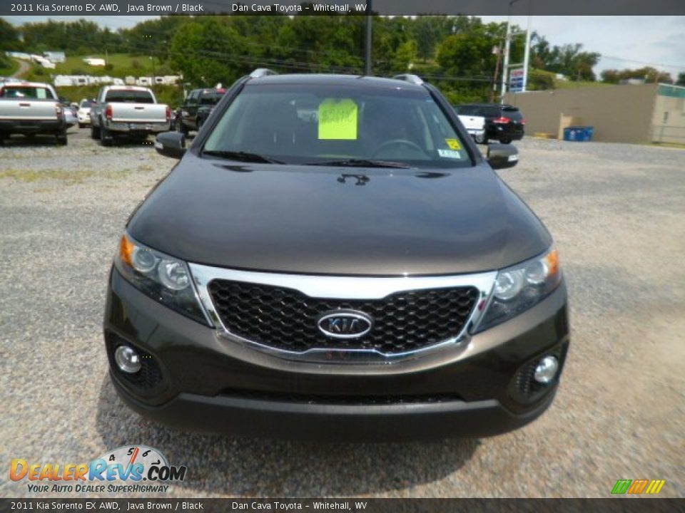 2011 Kia Sorento EX AWD Java Brown / Black Photo #2