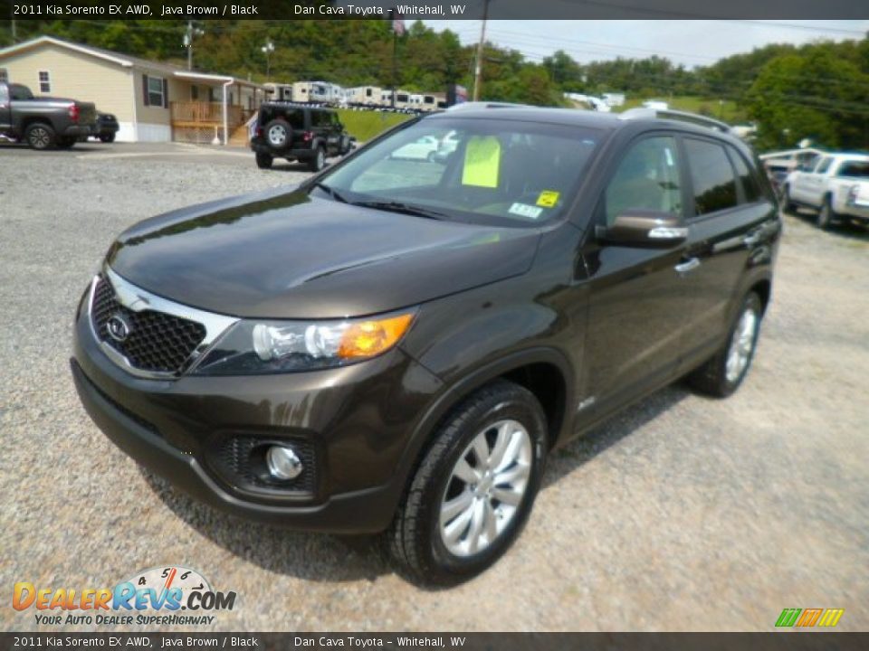 Front 3/4 View of 2011 Kia Sorento EX AWD Photo #3