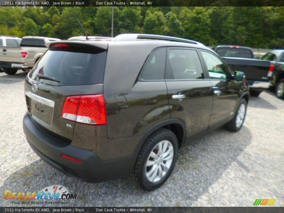 2011 Kia Sorento EX AWD Java Brown / Black Photo #5