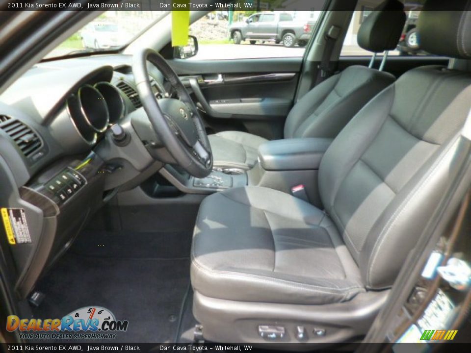 2011 Kia Sorento EX AWD Java Brown / Black Photo #10