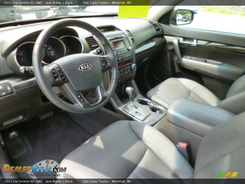 2011 Kia Sorento EX AWD Java Brown / Black Photo #11
