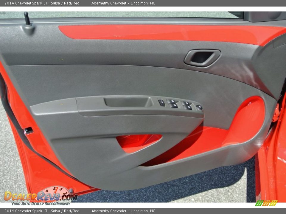 Door Panel of 2014 Chevrolet Spark LT Photo #9