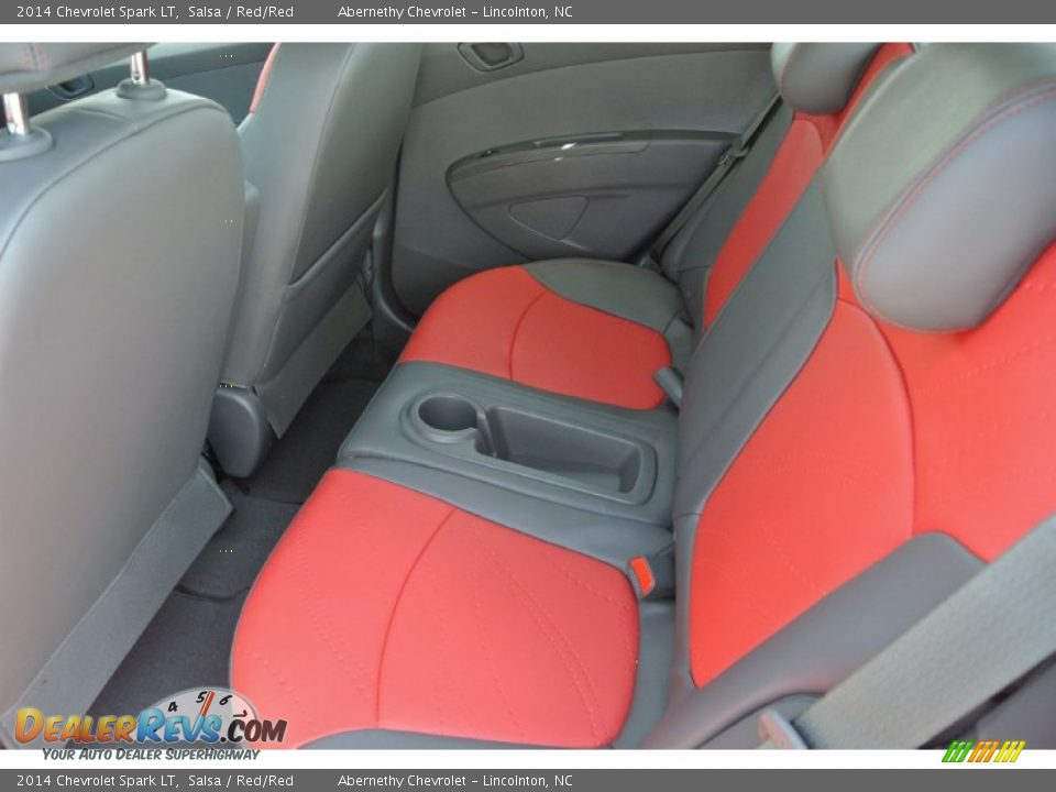 Rear Seat of 2014 Chevrolet Spark LT Photo #16