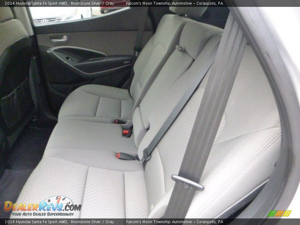 2014 Hyundai Santa Fe Sport AWD Moonstone Silver / Gray Photo #16
