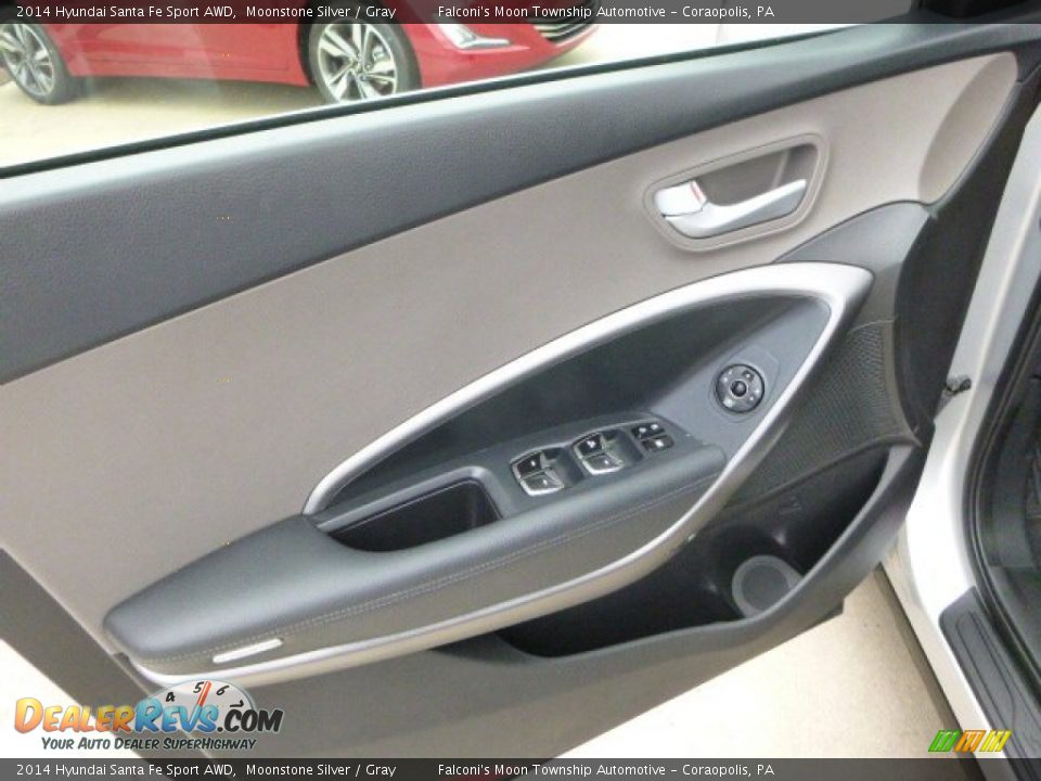 2014 Hyundai Santa Fe Sport AWD Moonstone Silver / Gray Photo #19