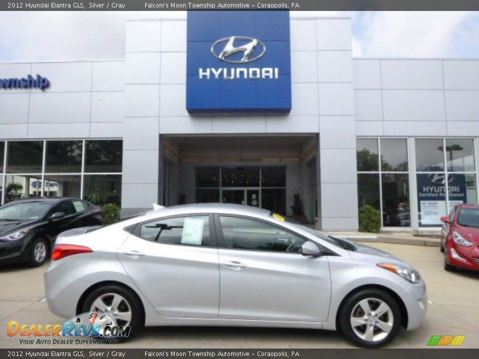 2012 Hyundai Elantra GLS Silver / Gray Photo #1