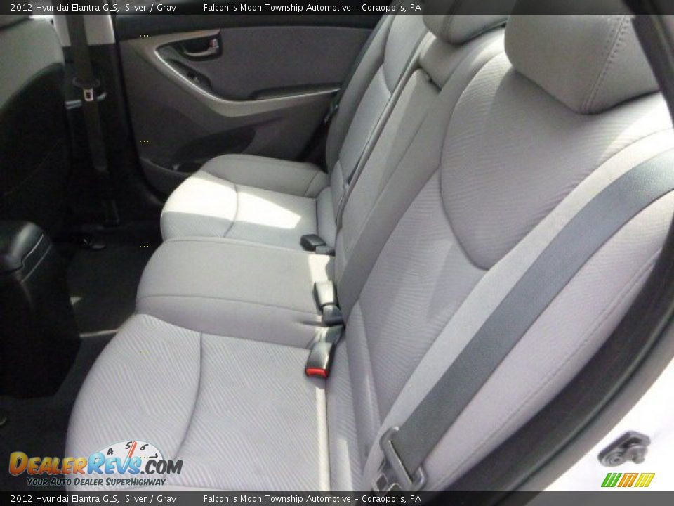 2012 Hyundai Elantra GLS Silver / Gray Photo #16