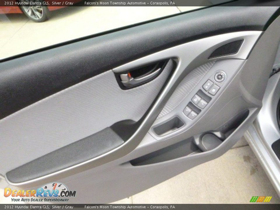 2012 Hyundai Elantra GLS Silver / Gray Photo #19
