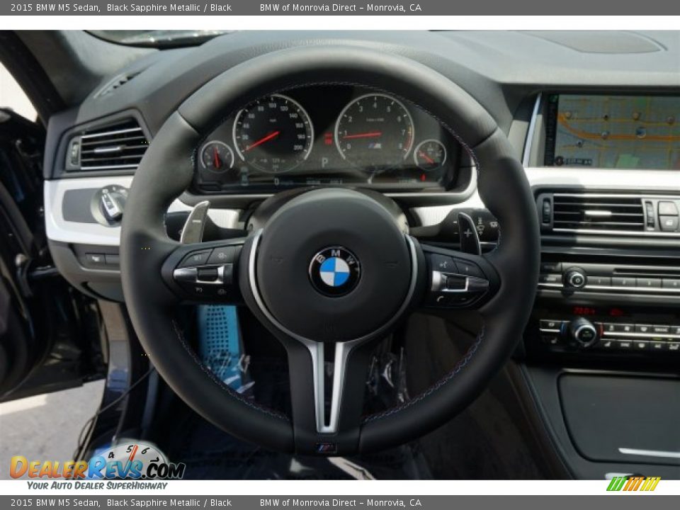 2015 BMW M5 Sedan Steering Wheel Photo #9