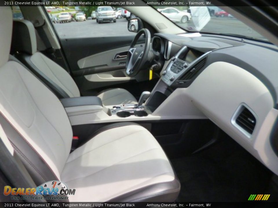 2013 Chevrolet Equinox LT AWD Tungsten Metallic / Light Titanium/Jet Black Photo #10