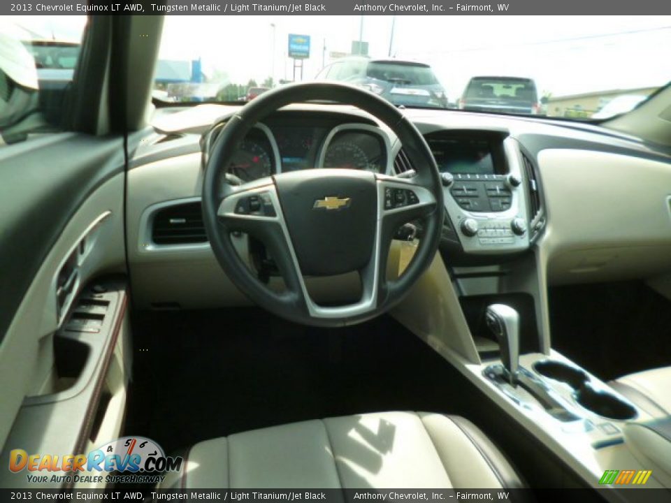 2013 Chevrolet Equinox LT AWD Tungsten Metallic / Light Titanium/Jet Black Photo #14