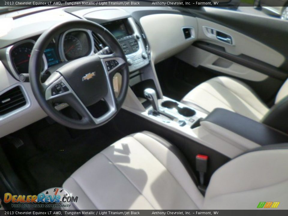 2013 Chevrolet Equinox LT AWD Tungsten Metallic / Light Titanium/Jet Black Photo #16