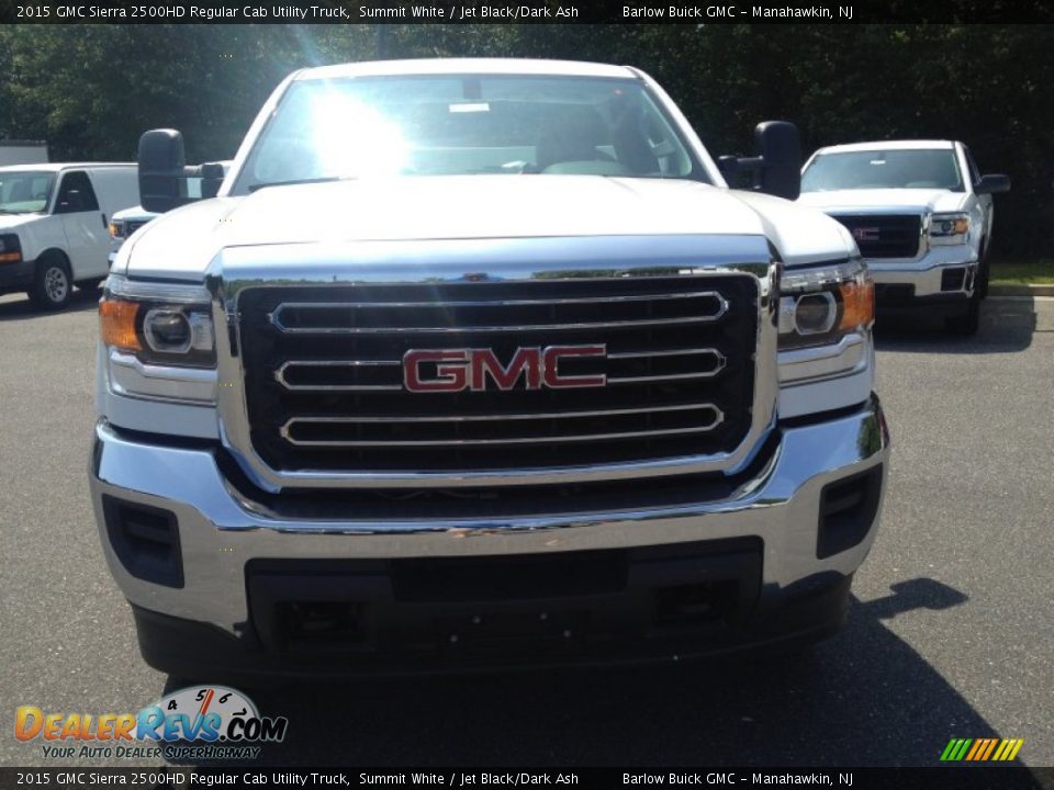2015 GMC Sierra 2500HD Regular Cab Utility Truck Summit White / Jet Black/Dark Ash Photo #2