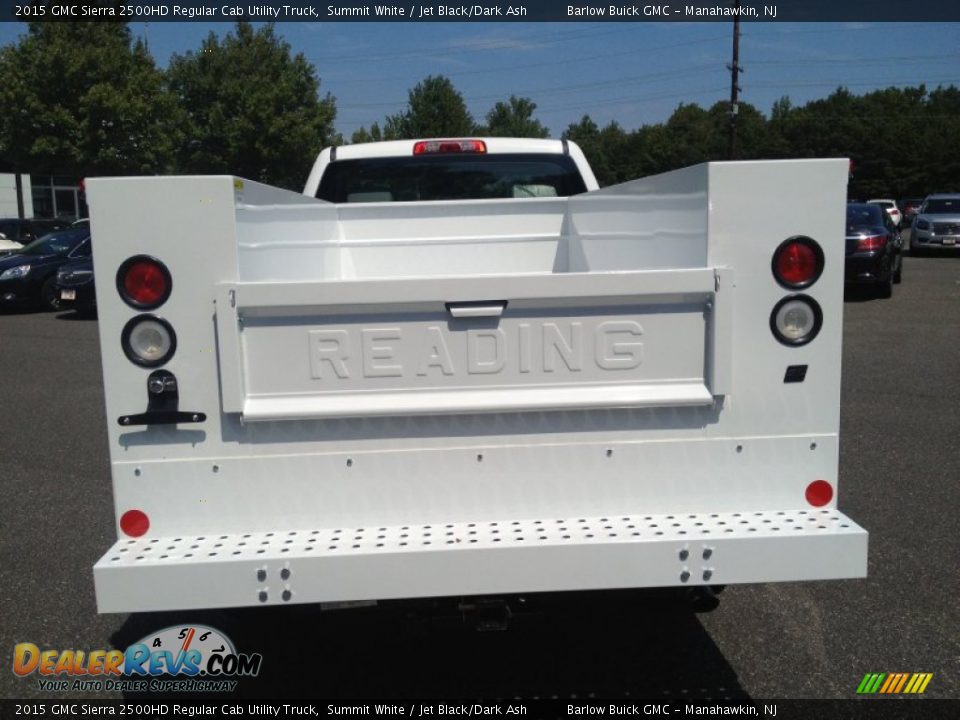 2015 GMC Sierra 2500HD Regular Cab Utility Truck Summit White / Jet Black/Dark Ash Photo #5
