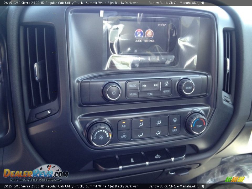 2015 GMC Sierra 2500HD Regular Cab Utility Truck Summit White / Jet Black/Dark Ash Photo #10