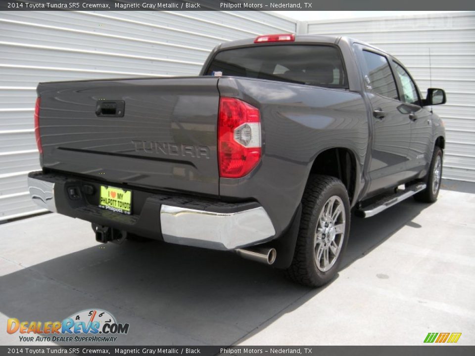 2014 Toyota Tundra SR5 Crewmax Magnetic Gray Metallic / Black Photo #4