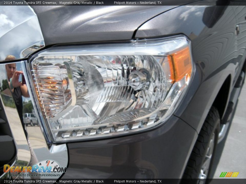 2014 Toyota Tundra SR5 Crewmax Magnetic Gray Metallic / Black Photo #9