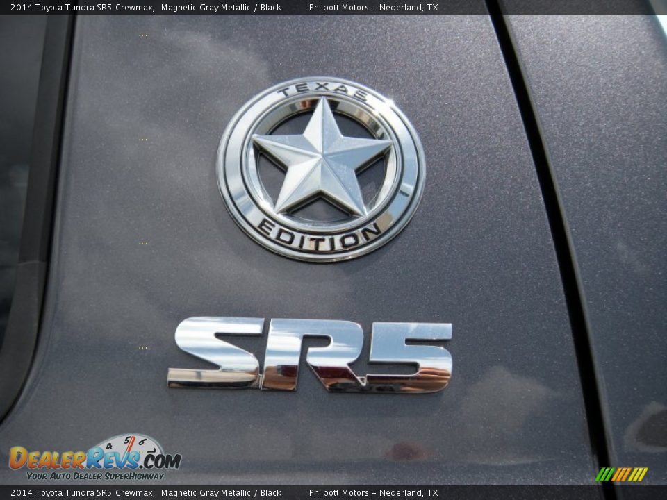 2014 Toyota Tundra SR5 Crewmax Magnetic Gray Metallic / Black Photo #16