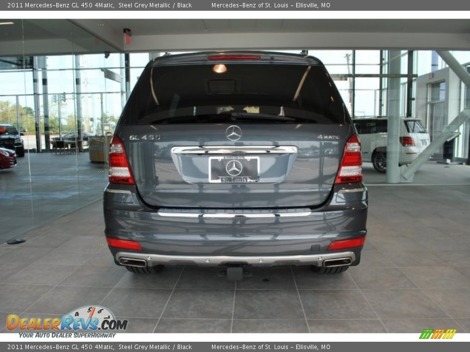 2011 Mercedes-Benz GL 450 4Matic Steel Grey Metallic / Black Photo #15