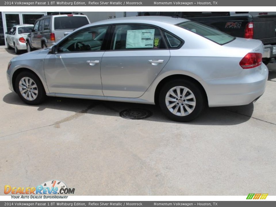 2014 Volkswagen Passat 1.8T Wolfsburg Edition Reflex Silver Metallic / Moonrock Photo #5