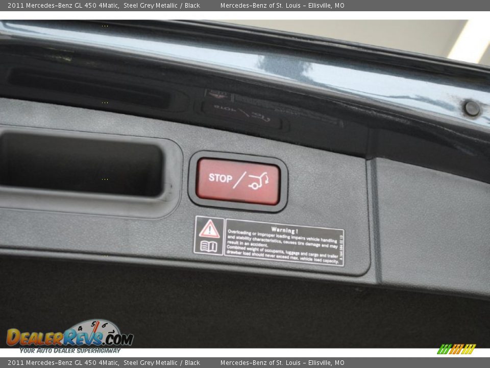 2011 Mercedes-Benz GL 450 4Matic Steel Grey Metallic / Black Photo #18
