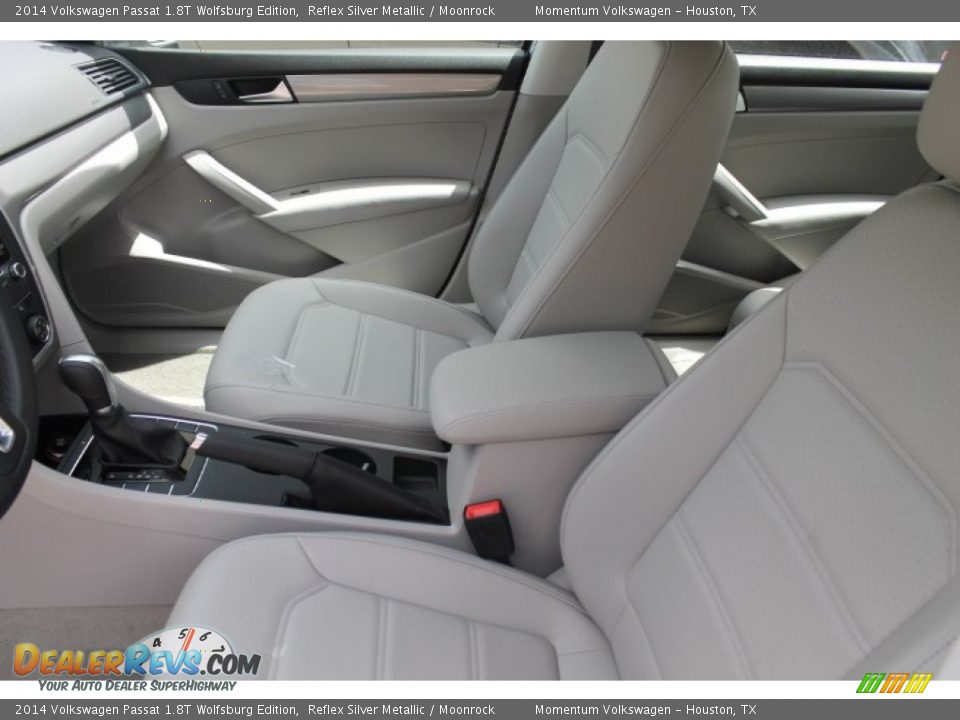 2014 Volkswagen Passat 1.8T Wolfsburg Edition Reflex Silver Metallic / Moonrock Photo #9