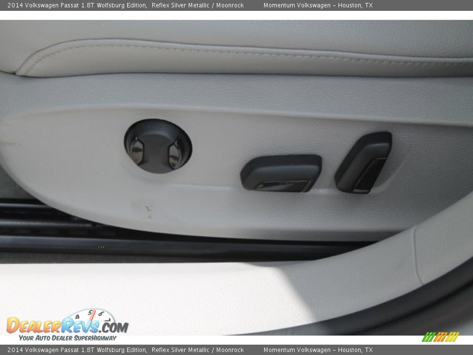 2014 Volkswagen Passat 1.8T Wolfsburg Edition Reflex Silver Metallic / Moonrock Photo #10