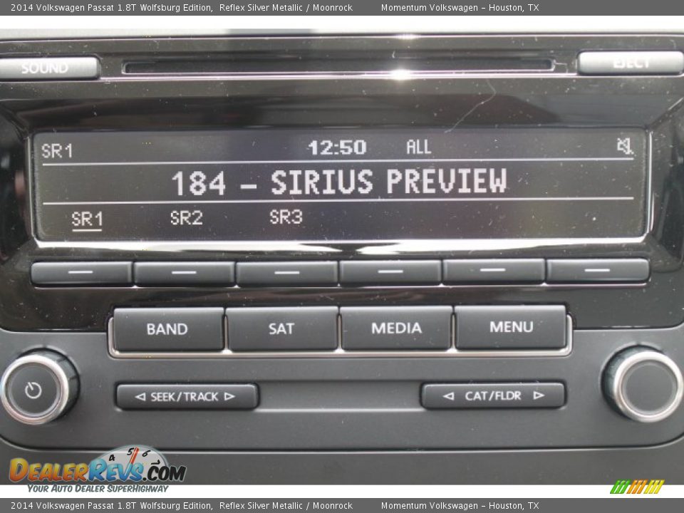 2014 Volkswagen Passat 1.8T Wolfsburg Edition Reflex Silver Metallic / Moonrock Photo #18