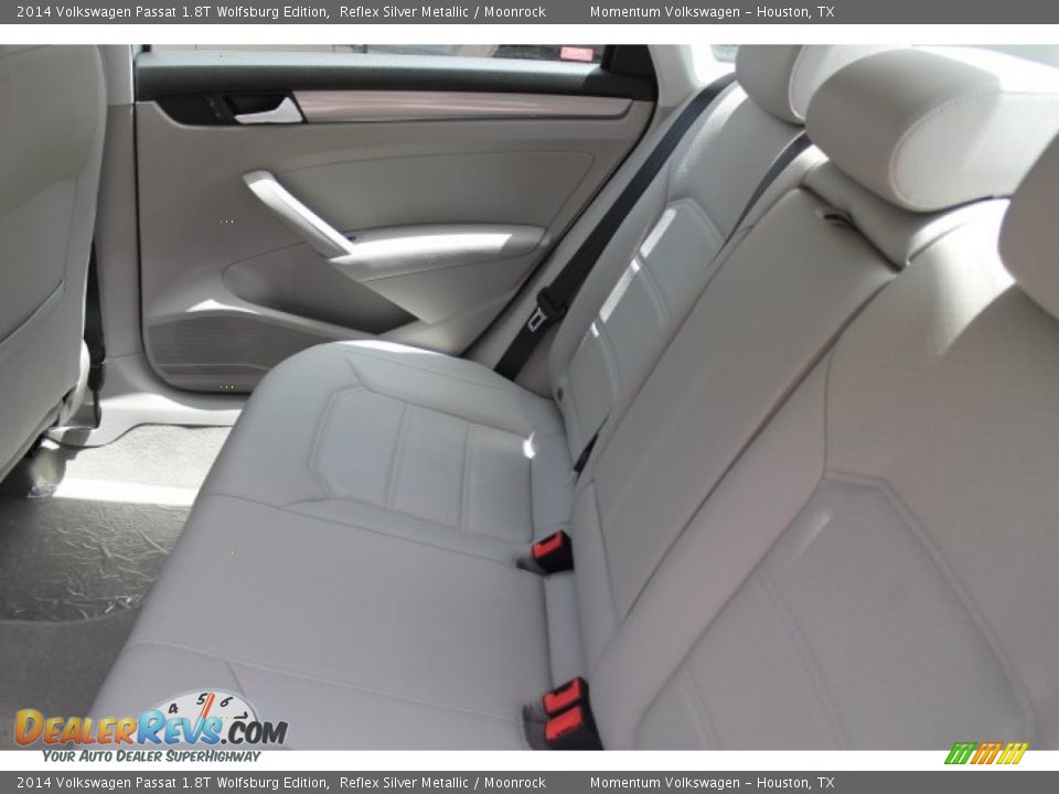 2014 Volkswagen Passat 1.8T Wolfsburg Edition Reflex Silver Metallic / Moonrock Photo #20
