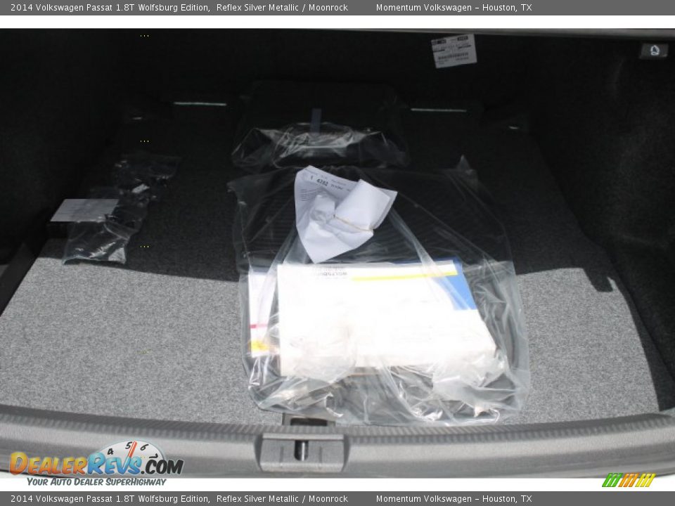 2014 Volkswagen Passat 1.8T Wolfsburg Edition Reflex Silver Metallic / Moonrock Photo #23
