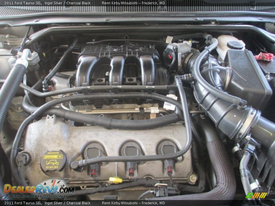 2011 Ford Taurus SEL Ingot Silver / Charcoal Black Photo #32