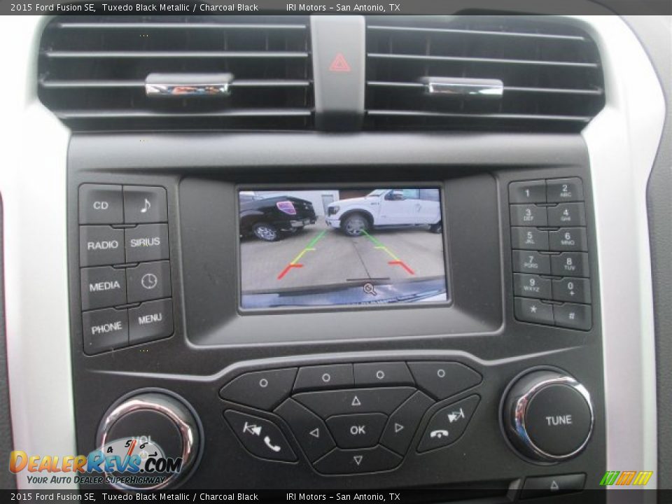 2015 Ford Fusion SE Tuxedo Black Metallic / Charcoal Black Photo #9