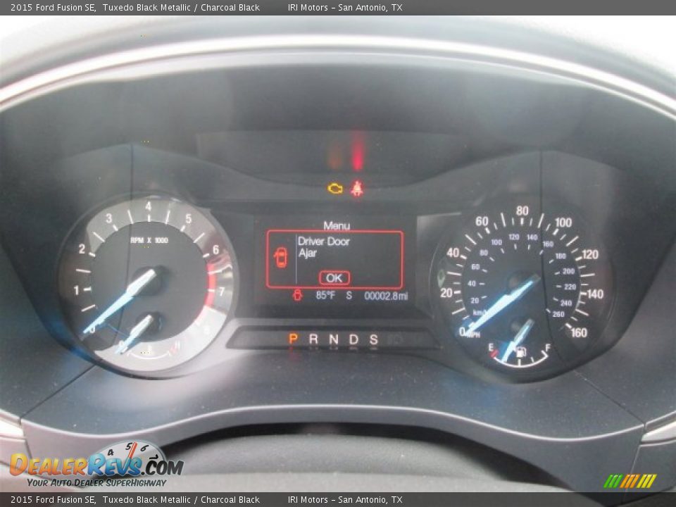2015 Ford Fusion SE Tuxedo Black Metallic / Charcoal Black Photo #10
