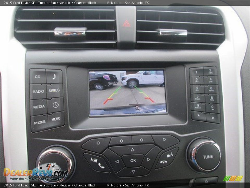 2015 Ford Fusion SE Tuxedo Black Metallic / Charcoal Black Photo #22